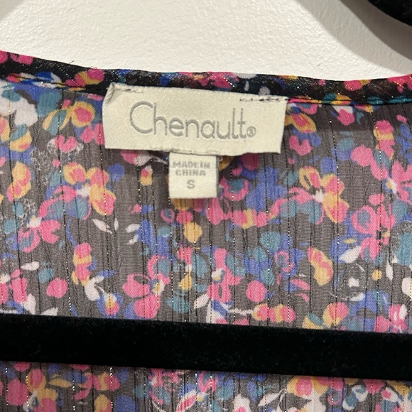 Chenault Multicolor Floral Blouse - Picture 6 of 6